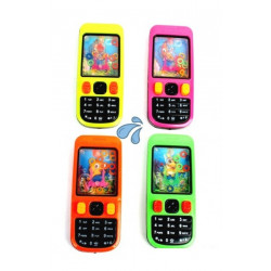 Jeu d'eau téléphone 11 cm kermesse vendu par 24 Jouets et articles kermesse 24997-LOT