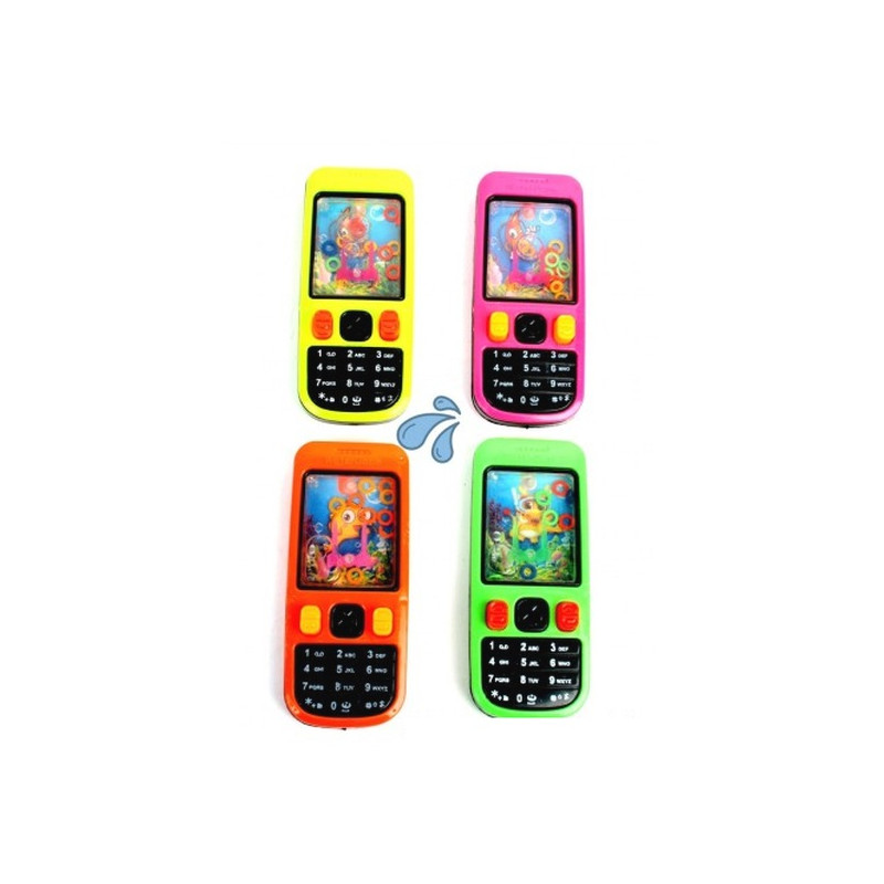 Jeu d'eau téléphone 11 cm kermesse vendu par 24 Jouets et articles kermesse 24997-LOT
