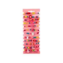 Bracelet en bois avec pendentif Jouets et articles kermesse 40485