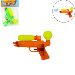 Pistolet à eau 17 cm a double jets et double réservoirs Accueil 30332