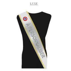 Echarpe Luxe à personnaliser Texte et Logo Accueil 99520-pdesign